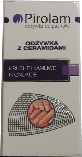 Picture of Medana Pharma PIROLAM Odywka do paznokci z ceramidami 1