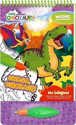 Attēls no Media Service Zawada Lubi Dinozaury. Wodne kolorowanie cz. 4