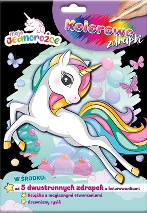 Attēls no Media Service Zawada Moje Jednoroce Kolorowe zdrapki cz.1