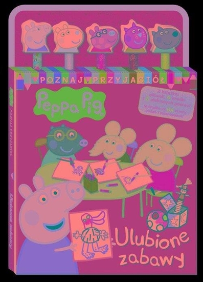 Picture of Media Service Zawada Peppa Pig Poznaj przyjació cz.1 Ulubione zabawy