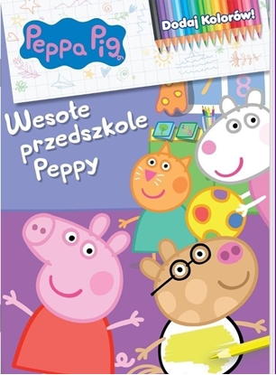 Picture of Media Service Zawada Peppa Pig. Dodaj kolorów 9. Wesoe przedszkole