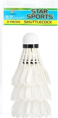 Attēls no Mega Creative LOTKI DO BADMINTONA PIÓRKA 3 SZTUKI 456262