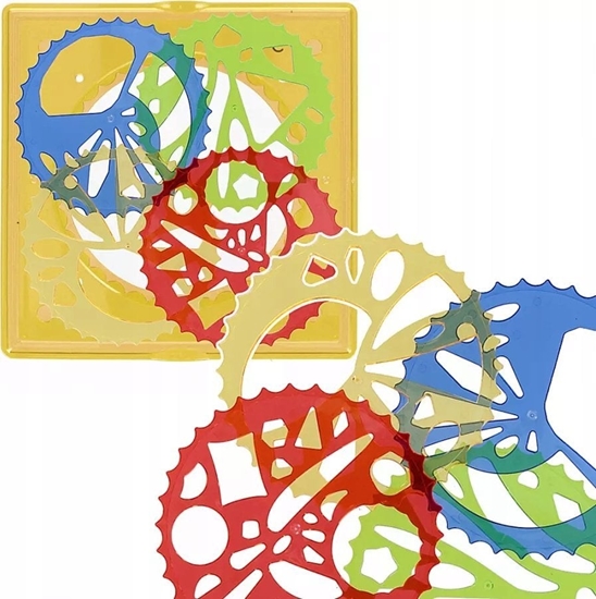 Picture of Mega Creative SZABLON KRESL SPIROGRAF 16X21 MIX MC 24/72/144