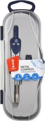 Изображение MemoBe Cyrkiel szkolny w kasecie + grafity MemoBe