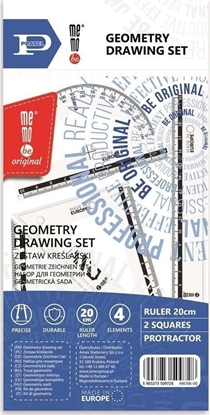 Picture of MemoBe Zestaw krelarski z linijk 20cm MemoBe PRATEL