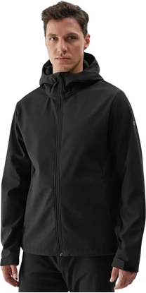 Picture of Men's Softshell Jacket 4F M283 deep black 4FWAW24TSOFM283 20S XL 145937 XL