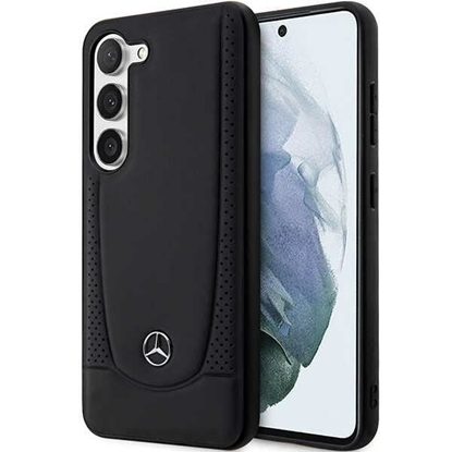 Attēls no Mercedes-Benz Mercedes Leather Urban case for Samsung Galaxy S23 FE - black