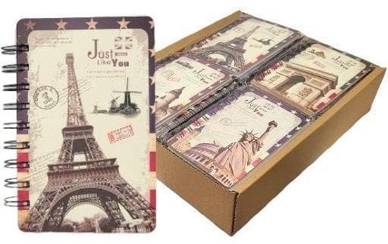 Изображение Merk-Pol Notes A6 Miasta MIX