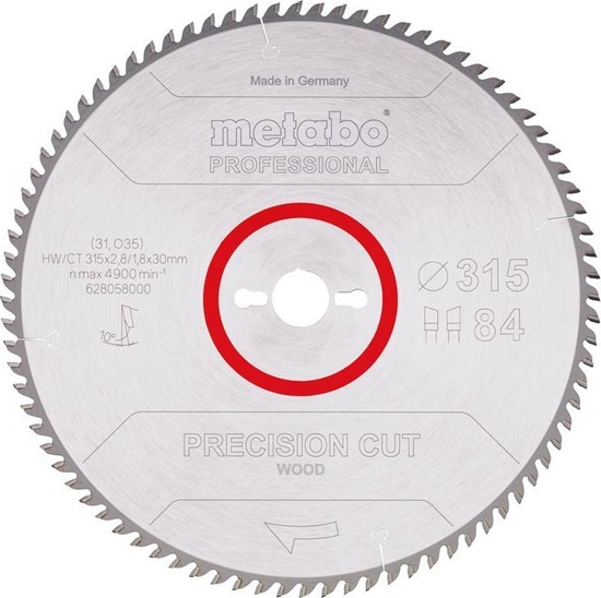 Picture of Metabo METABO PIA TARCZOWA HW/CT 315x30x84z    PRECISION CUT WOOD PROFESSIONAL
