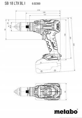 Изображение Wiertarko-wkrtarka UD SB 18 LTX BL 18 V