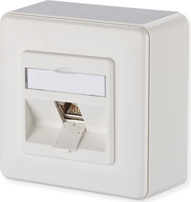 Picture of Metz Connect E-DAT modul 1 Port AP Cat.6A, reinweiß