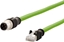 Attēls no Metz Connect Verbindungsleitung M12 ST-RJ45 ST, 4-pol D-kodiert, gerade-gerade, Schleppkette, Torsion, 5 m