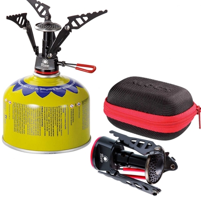 Attēls no Meva The lightest tourist stove for gas cartridges (valve or thread) SPARK 80gram 2.6kW