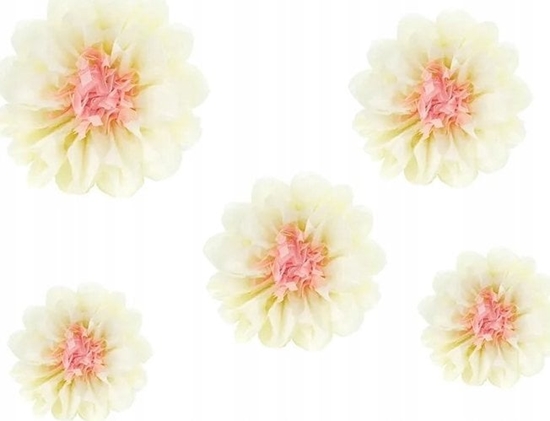 Picture of MFP paper Dekoracja bibuowa kwiaty 30-20cm 5szt