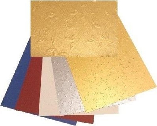 Picture of MFP paper Karton wytaczane ornament 220g 25x35cm 5 ark MIX