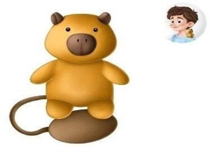 Picture of MFP paper Maskotka na magnes Capybara