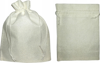 Attēls no MFP paper Woreczki jutowe biae 20x15cm 2szt
