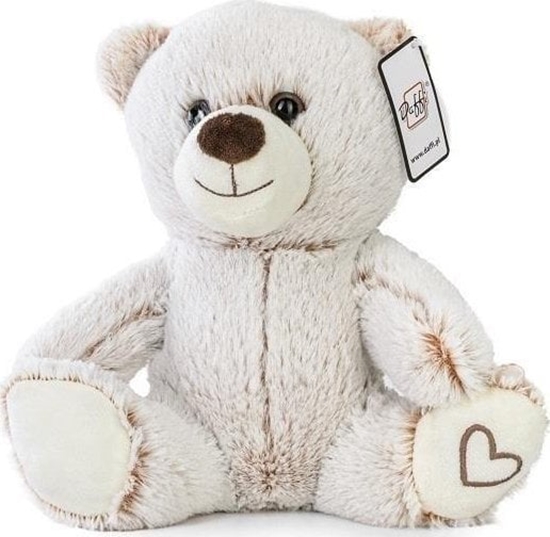 Picture of Mi beowy siedzcy z serduszkiem