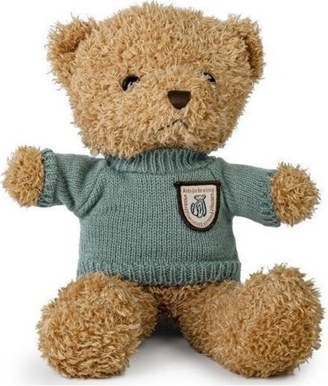 Picture of Mi brzowy 22cm w sweterku mitowy