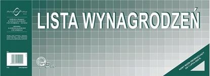 Attēls no Michalczyk & Prokop Lista wynagrodze 1/2 A3