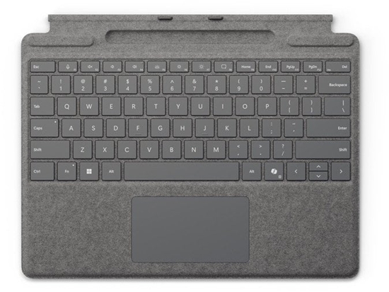 Picture of Microsoft Microsoft Surface Pro Keyboard Stiftaufbewahrung platin