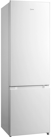 Picture of Midea Refrigerator | MDRB369FGE01 | Energy efficiency class E | Free standing | Combi | Height 177.3 cm | Fridge net capacity 194 L | Freezer net capacity 68 L | 39 dB | White
