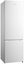 Picture of Midea Refrigerator | MDRB369FGE01 | Energy efficiency class E | Free standing | Combi | Height 177.3 cm | Fridge net capacity 194 L | Freezer net capacity 68 L | 39 dB | White