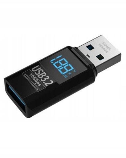 Picture of Miernik Adapter Mathorn MPMA-10AA60 USB A do A LED PD 60W 3A VAW 10Gbps