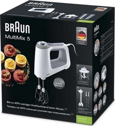 Picture of Mikser Braun Braun hand mixer HM 5137 750 W white - MultiMix 5