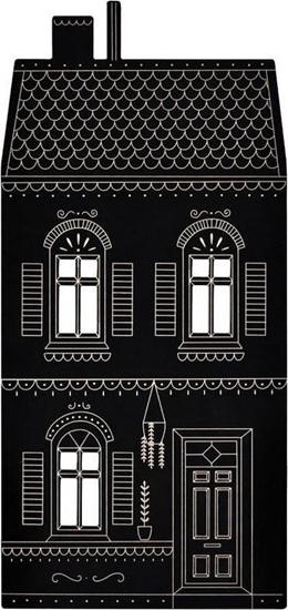 Picture of Milin Drewniana tablica kredowa, Kamienica 74x37cm