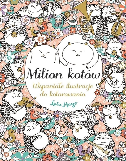 Picture of Milion kotów 2023 Wspaniae ilustracje do kolorow.