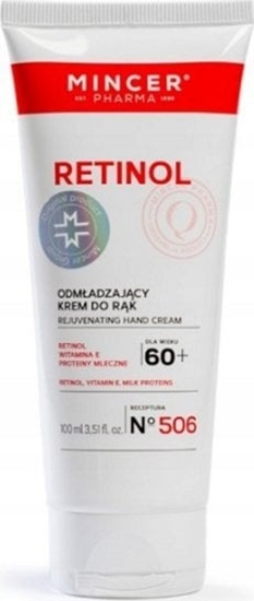 Picture of Mincer MINCER PHARMA Retinol odmadzajcy krem do rk 60+ 100ml