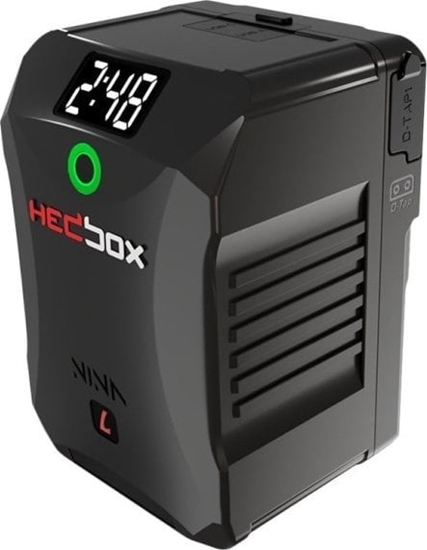 Picture of Mini Li-Ion Battery Pack 13400mAh 2x D-Tap; 1x USB-A. 1x USB, OLED Display, IDR - V-Mount