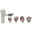 Attēls no Mini massage gun 4smarts ACECOOL Cat light gray
