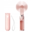 Picture of Mini wentylator Jisulife Handheld Fan Life8 Plus przenony wiatraczek USB z funkcj powerbanka 4500mAh i latark - róowy
