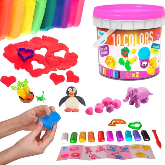 Picture of Mini zestaw ciastoliny dla dziewczynek 41153