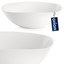 Изображение Miska szklana biaa LUNA 25 cm, 2 l