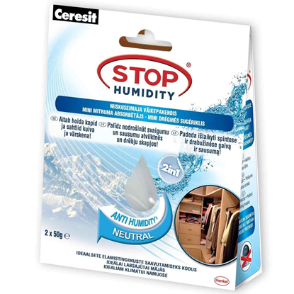 Attēls no Mitruma absorbētājs Metylan Neutral maisiņos 2x50g