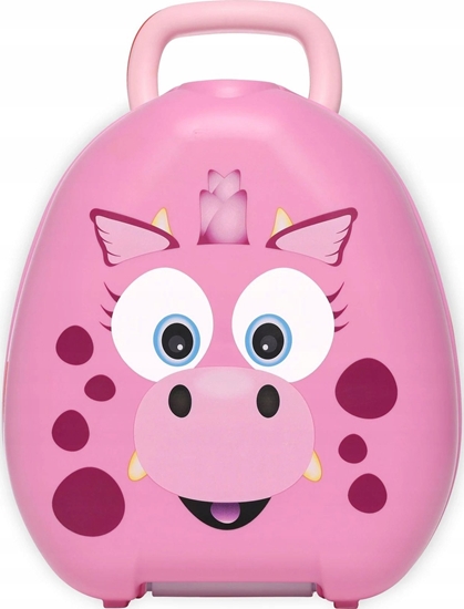 Picture of My Carry Potty Nauczajcy przenony nocnik Róowy smok