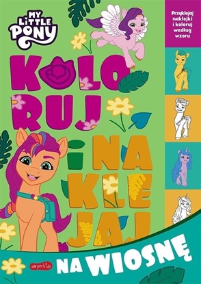 Attēls no My Little Pony. Koloruj i naklejaj na wiosn