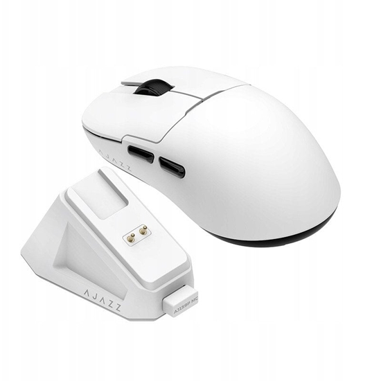 Изображение Mysz gamingowa bezprzewodowa Ajazz AJ159P MC -3 Mod-Black-Pixart 3311 Charging Dock