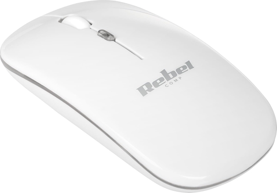Picture of Mysz Rebel Bezprzewodowa mysz Rebel WM210 Biaa