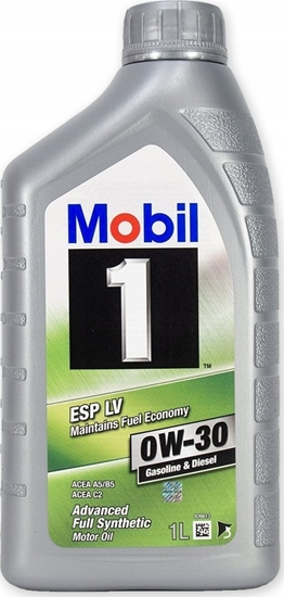 Изображение Mobil Alyva ESP LV 0W/30 sintetin varikliams 1 L