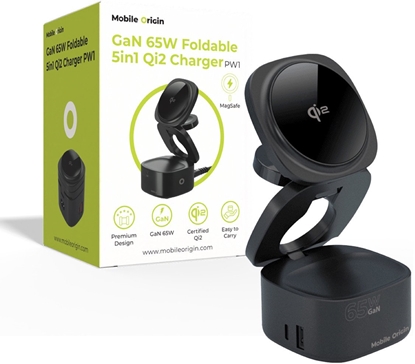 Изображение Mobile Origin 65W GaN 5in1 Foldable Qi2 Charger PW1