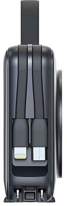 Изображение Mobile Origin Powerbank & Travel Charger, Lightning/USB-C Cable, MagSafe AW/iPhone Compatible, black