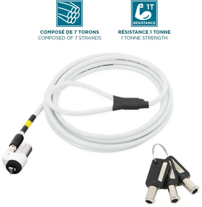 Attēls no Mobilis 001325 zapicie do kabli Biay 1,8 m