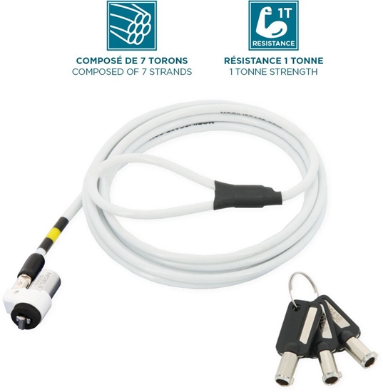 Picture of Mobilis 001325 zapicie do kabli Biay 1,8 m