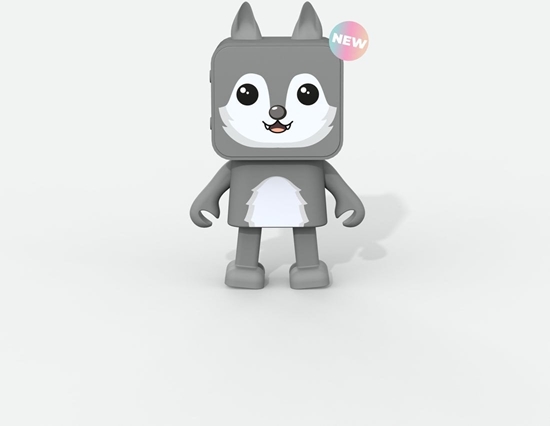 Picture of Gonik Mobility on Board Dancing Animal Wolf Przenony gonik stereo Szary 3 W