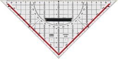 Attēls no Möbius+Ruppert M+R Linijka ktomierz 32cm przezroczysty zielony z tem 1 sztuka