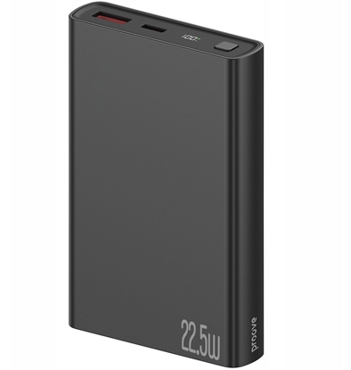Picture of Mocny Powerbank Podróny 2w1 10000mah 22.5w Usb Usb-a + Usb-c Type-c Proove / Pbf122120001 / Hyper Flux Plus / Czarny